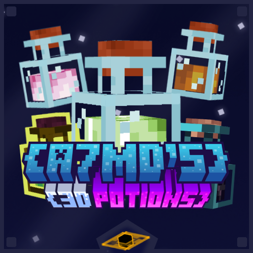 A7MD's 3D Potions logo