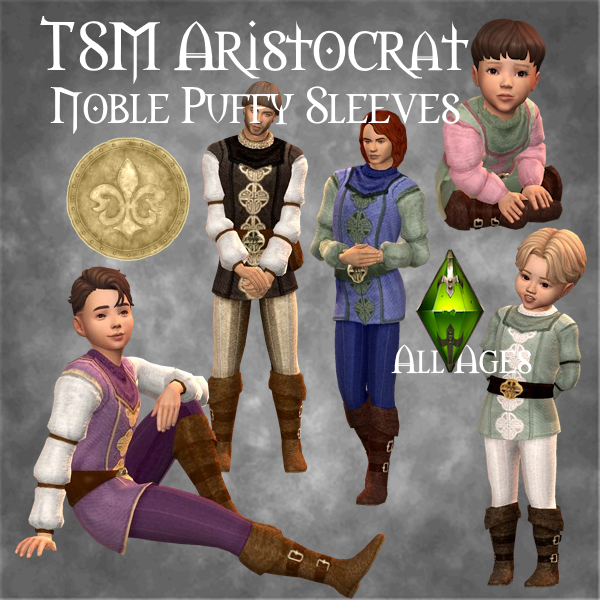TSM Aristocrat Noble Puffy Sleeves Outfit logo