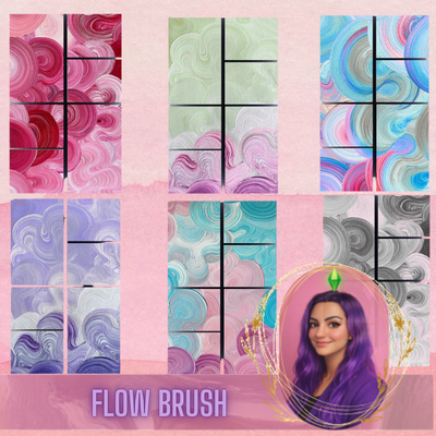 Flow Brush Wall Art logo
