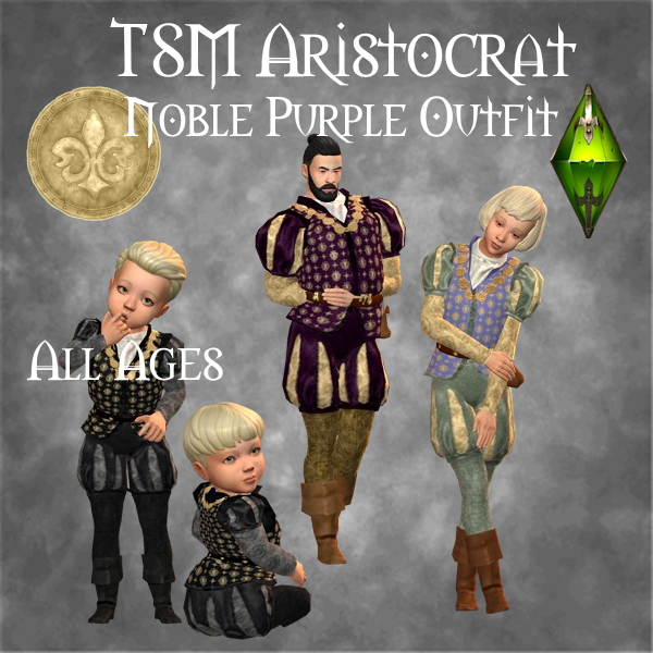 TSM Aristocrat Noble Purple Outfit logo