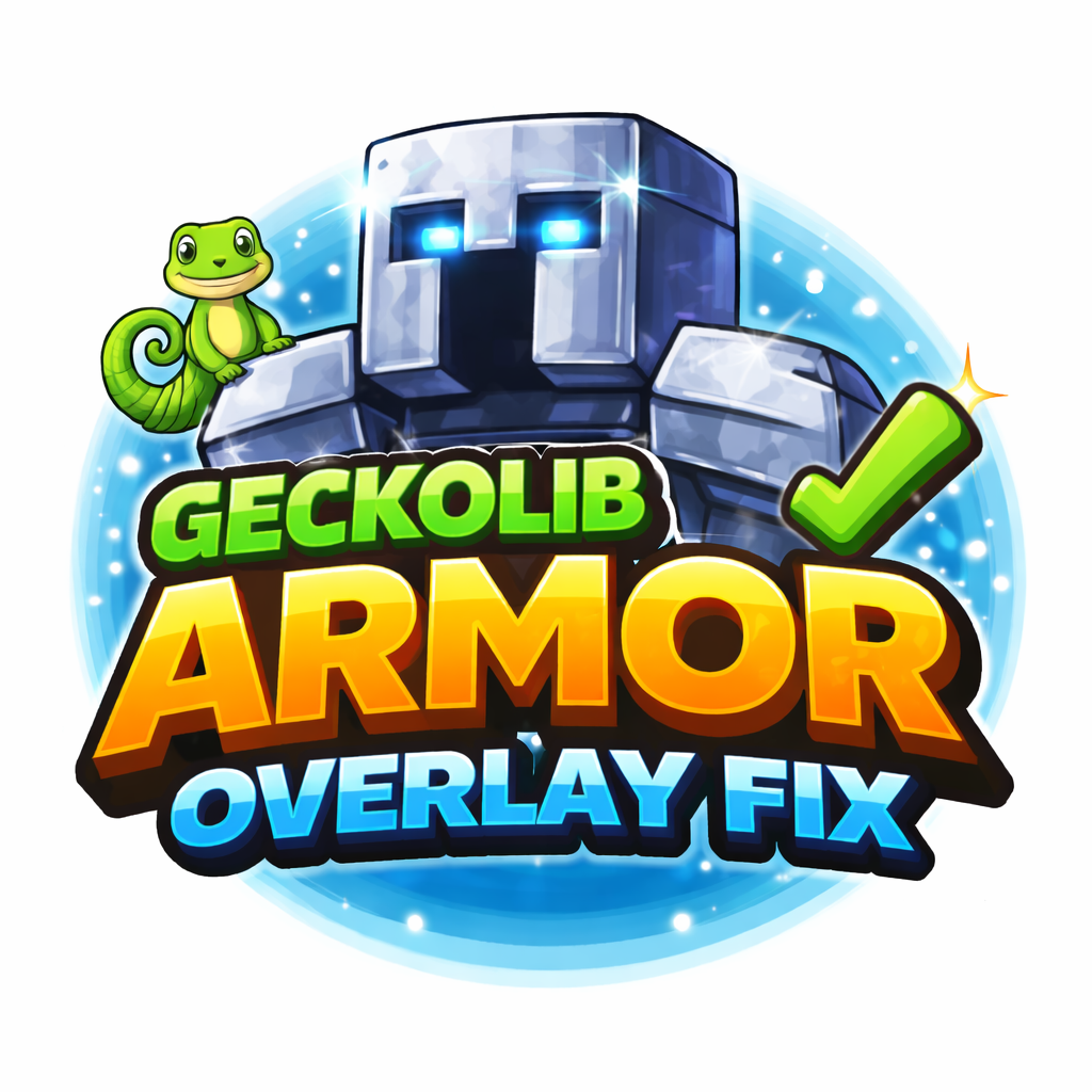 Geckolib armor overlay fix logo