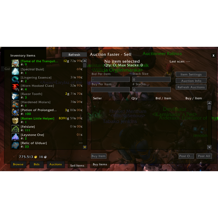 best auction addon for wow