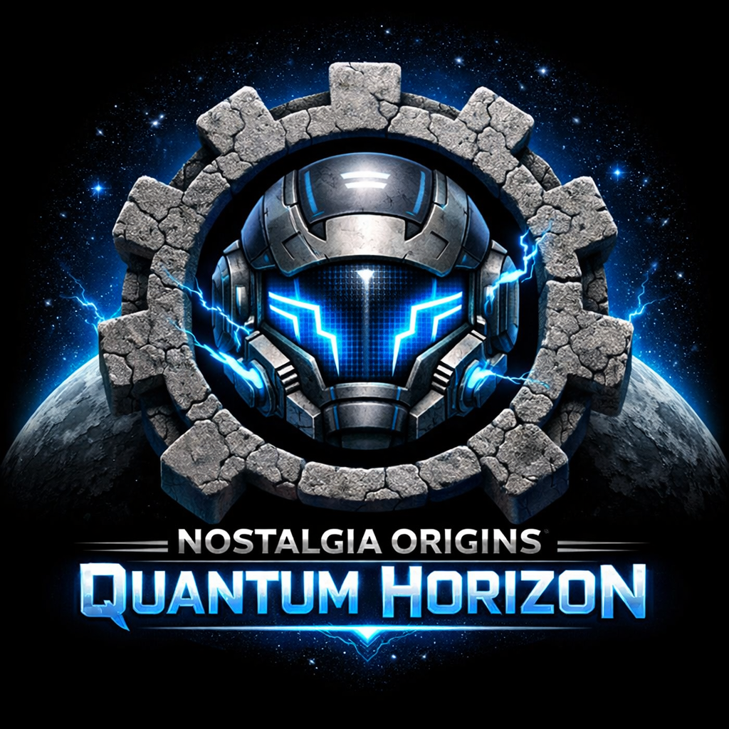Nostalgia Origins Quantum Horizon logo