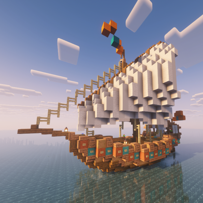 Villager Viking Ship