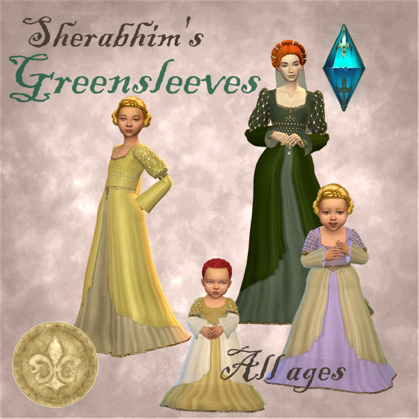 Sherabhim's Greensleeves Dress for All Ages logo
