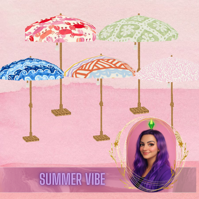 Summer Vibe Umbrella Set logo