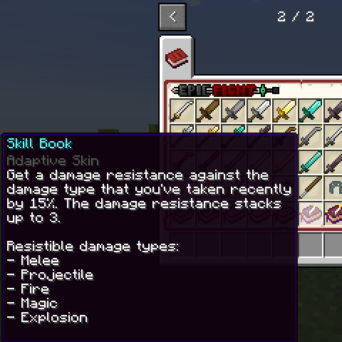 Epic Fight - SkillBook Description logo