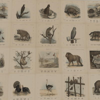 Vintage Animal Paintings Pack logo