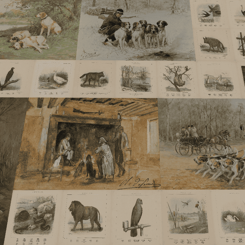 Penne's Vintage Animal Pack