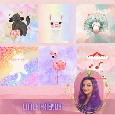 Little Friends Wall Art logo