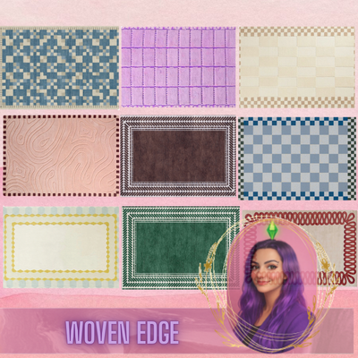 Woven Edge Rug Set logo