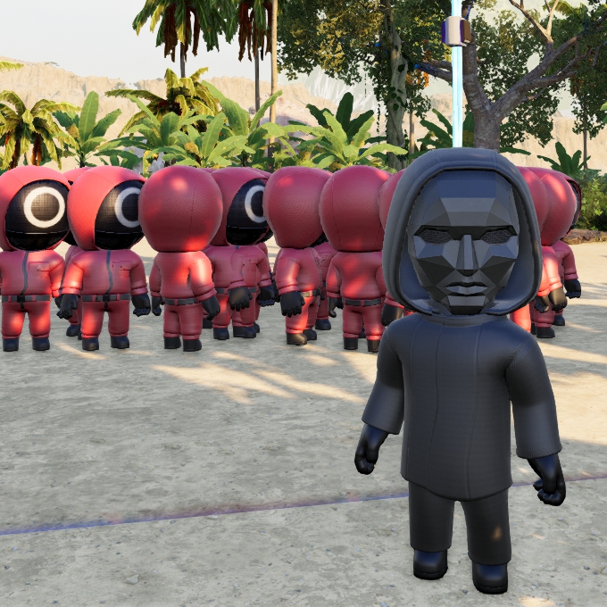Squid Game（Players and PIDF Infant）