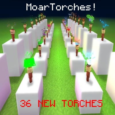 MoarTorches! project artwork