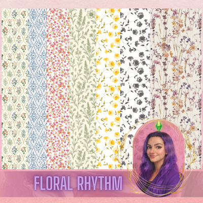 Floral Rhythm Wallpaper logo