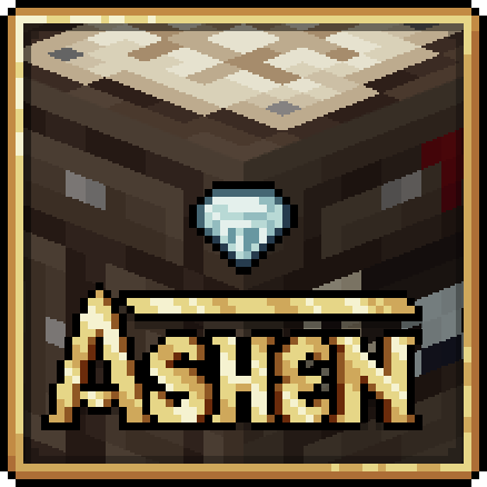 Ashen + Dense Ore Support logo