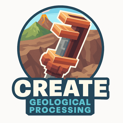Create: Geological Processing logo