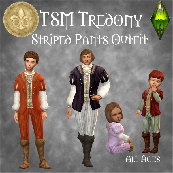 TSM Tredony Jacket Striped Pants logo