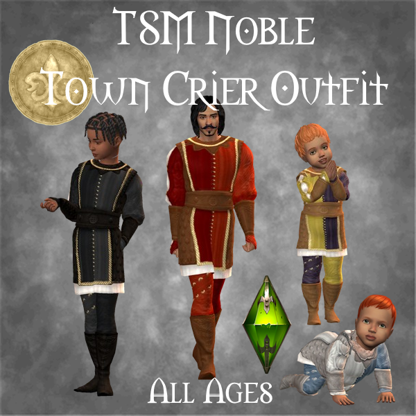 TSM Noble Town Crier  logo