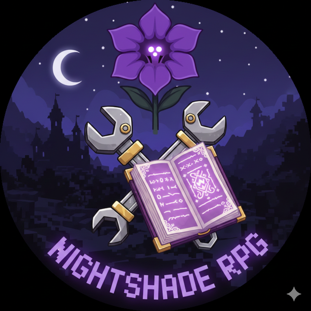 Nightshade RPG logo