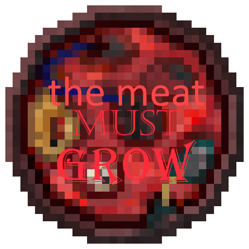 The Meat Must Grow logo