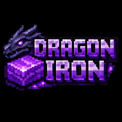 Caveman's Dragon Iron logo
