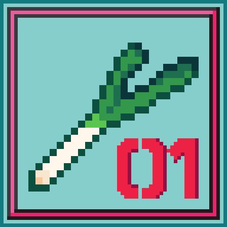 Hatsune Miku Leek Sword (Diamond Sword) logo