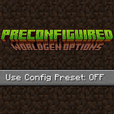[PWgO] Preconfigured WorldGen Options logo