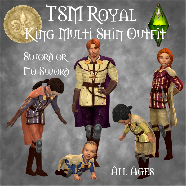 TSM  Royal King Multi Shin Outfit logo