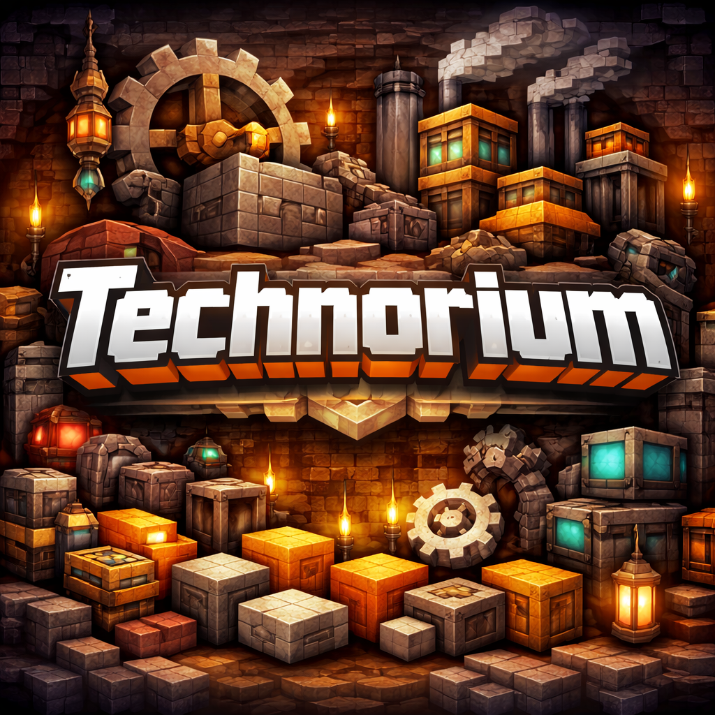Technorium Creat X Oritech logo