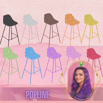 Popline Bar Stool logo