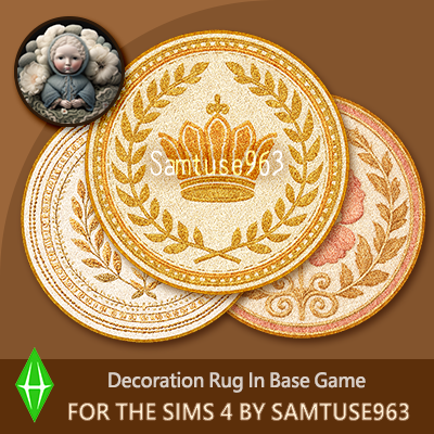 Phantom Court Round Dance Rug #1 Samtuse963 logo