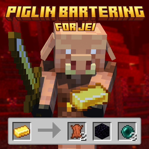Piglin Bartering for JEI