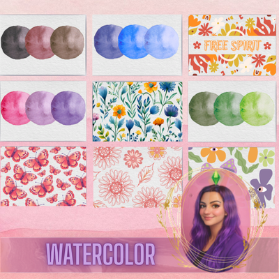 Watercolor Wall Art logo