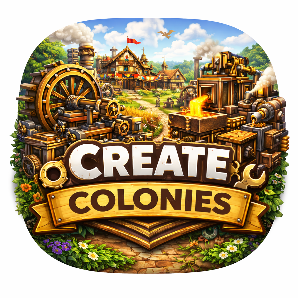 Create Colonies - Craft a Home. Create an Empire. logo