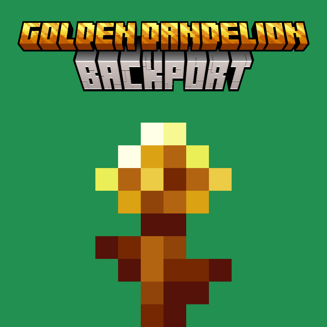 Golden Dandelion Backport logo
