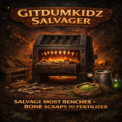 Gitdumkidz Salvager logo