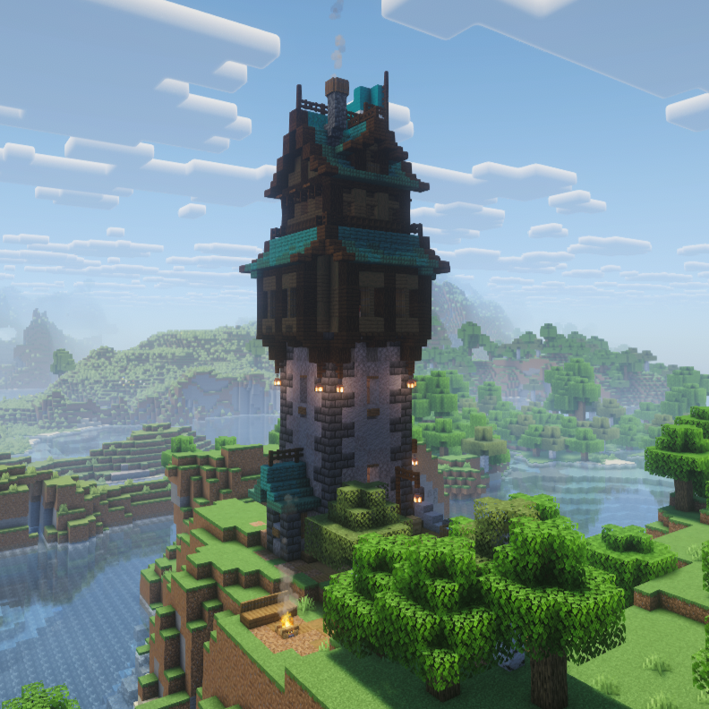 Medieval Fantasy Tower logo