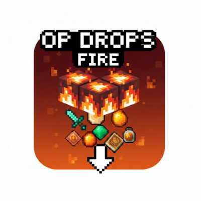 Fire Drops OP Items logo