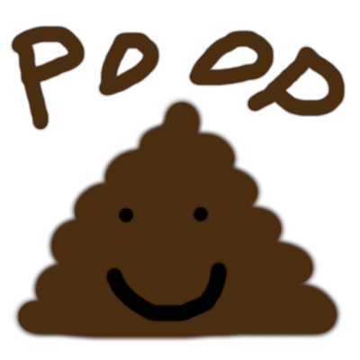 Throwable poop