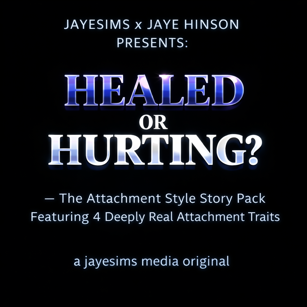 JAYESIMS x JAYE HINSON PRESENTS: "HEALED OR HURTING?" — The Attachment Style Story Pack