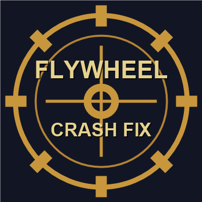 Flywheel Crash Fix logo