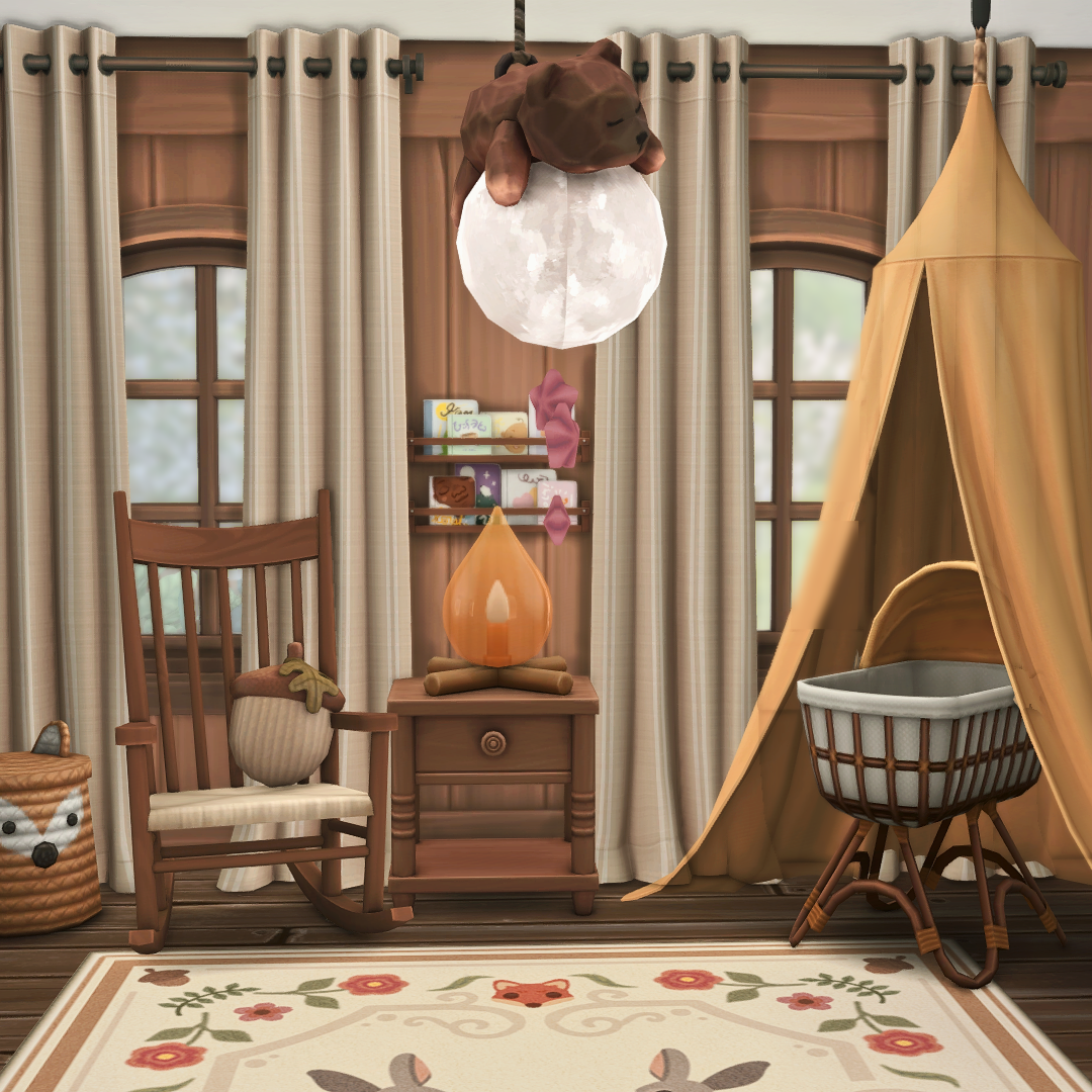 Cozy Rustic Baby Room logo