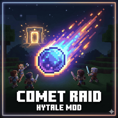 Comet Raids Redux project artwork