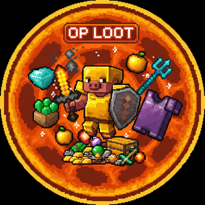 Zombified Piglin Drops OP Loot logo