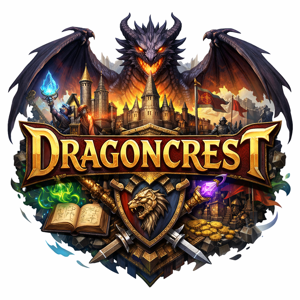 Dragoncrest SMP logo