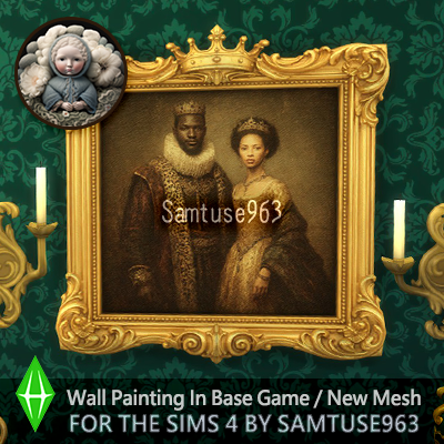 Phantom Court Square Royal Couple Painting Samtuse963 logo