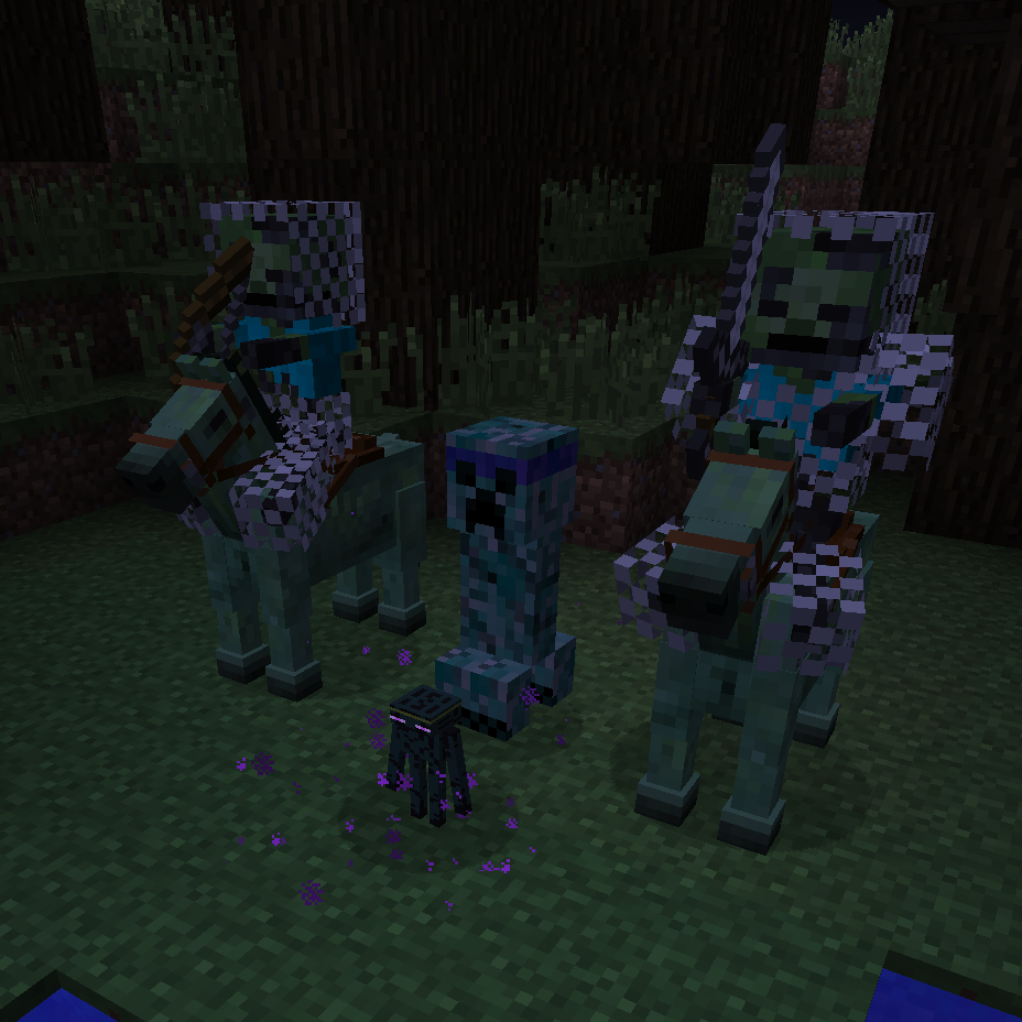 ENDER MOBS! (Addon)  Minecraft 