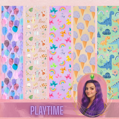 Playtime Wallpaper logo