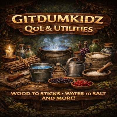 Gitdumkidz Qol  & Utilities  project artwork