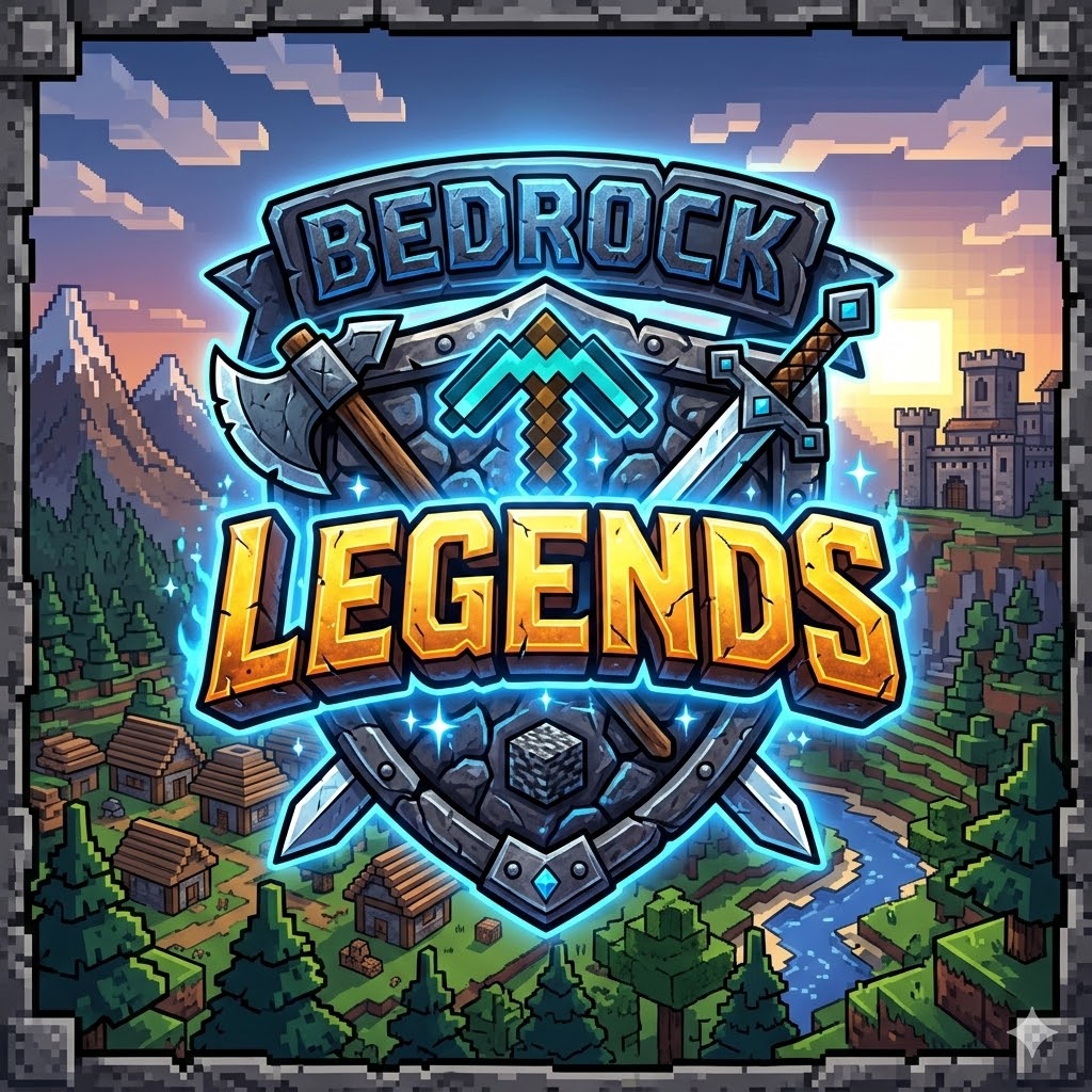 Bedrock Legends V1.0 logo
